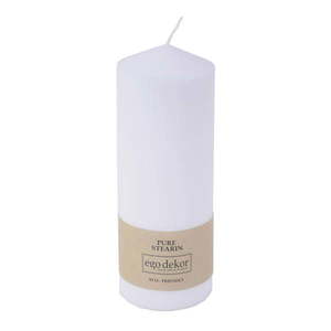 Biela sviečka Eco candles by Ego dekor Top, doba horenia 30 h vyobraziť