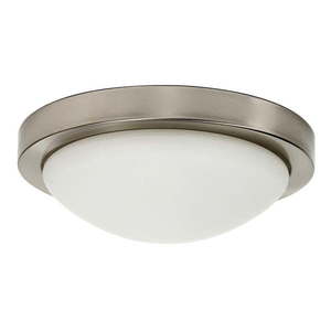 Sivé stropné svietidlo so skleneným tienidlom ø 32 cm Roda - Candellux Lighting vyobraziť