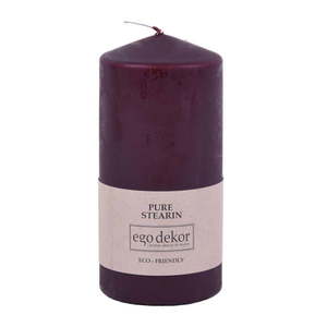 Vínovočervená sviečka Eco candles by Ego dekor Top, doba horenia 30 h vyobraziť
