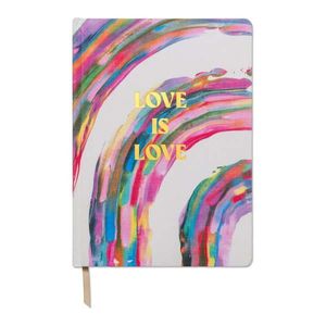 Nedatovaný diár 200 stránok formát A4 Love is Love – DesignWorks Ink vyobraziť