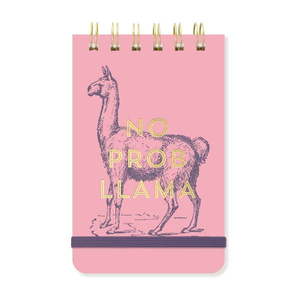Zápisník 100 stránok formát A6 No Prob Lama - DesignWorks Ink vyobraziť