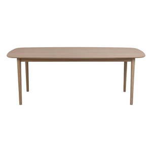 Rozkladací jedálenský stôl s doskou v dubovom dekore 210x100 cm Aston - Actona vyobraziť