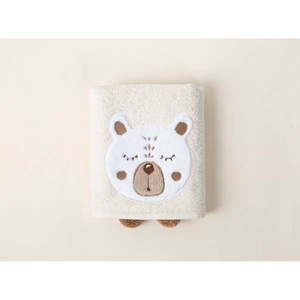 Béžová bavlnená detská osuška 75x50 cm Teddy - Foutastic vyobraziť