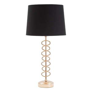 Čierna stolová lampa Mauro Ferretti X, ø 30 cm vyobraziť