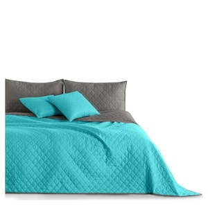 Tyrkysový pléd z mikrovlákna DecoKing Axel, 170 × 210 cm vyobraziť