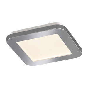 Sivé LED stropné svietidlo 17x17 cm Gotland – Fischer & Honsel vyobraziť