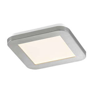 LED stropné svietidlo v striebornej farbe 17x17 cm Gotland – Fischer & Honsel vyobraziť