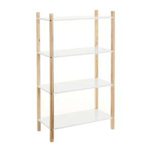 Biela detská knižnica 60x106, 5 cm – Casa Selección vyobraziť