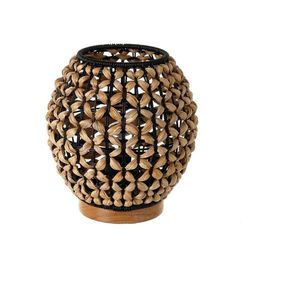 Čierna prírodná stolová lampa (výška 23 cm) Natural Way – Casa Selección vyobraziť