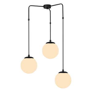 Čierne závesné svietidlo Squid Lighting Efe, výška 100 cm vyobraziť