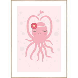 Detský obrázok 30x40 cm Oktopus – Malerifabrikken vyobraziť