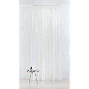 Béžová voálová záclona 140x245 cm Crush – Mendola Fabrics vyobraziť