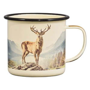 Béžový smaltovaný hrnček 0.5 l Great Outdoors – Gentlemen's Hardware vyobraziť