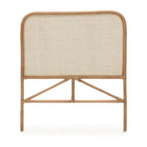 Ratanové čelo postele v prírodnej farbe 98x110 cm Quiterie - Kave Home vyobraziť