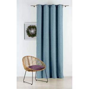 Modrý záves 140x245 cm Riva – Mendola Fabrics vyobraziť
