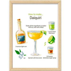 Obraz 40x55 cm Daiquiri – Wallity vyobraziť
