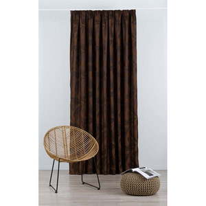 Tmavohnedý záves 210x245 cm Nydia – Mendola Fabrics vyobraziť