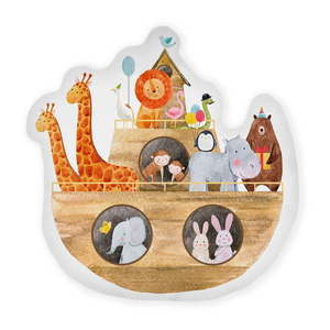 Detský vankúšik Noah's Ark - Folkifreckles vyobraziť