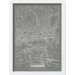 Obraz 40x55 cm Zagreb – Wallity vyobraziť