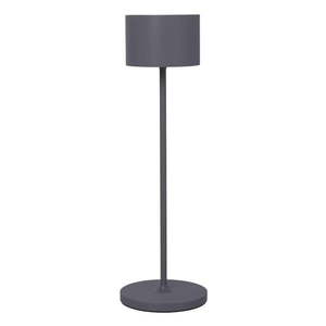 Tmavosivá prenosná LED lampa Blomus Farol vyobraziť
