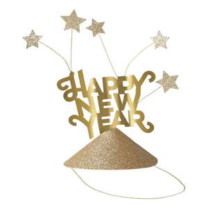 Párty čiapočky v súprave 6 ks Happy New Year - Meri Meri vyobraziť