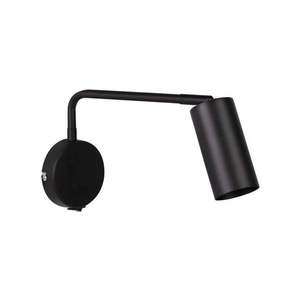 Čierne kovové nástenné svietidlo Tina - Candellux Lighting vyobraziť