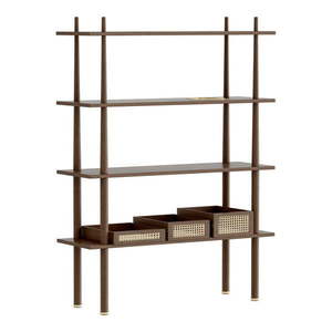 Hnedý modulárny policový systém v dekore duba 110x148 cm Stories - UMAGE vyobraziť