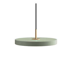 Svetlozelené LED závesné svietidlo s kovovým tienidlom ø 31 cm Asteria Mini – UMAGE vyobraziť