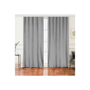 Biele/sivé závesy v súprave 2 ks 140x260 cm – Mila Home vyobraziť