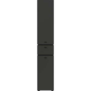Antracitovosivá vysoká kúpeľňová skrinka 34x189 cm Modesto – Germania vyobraziť