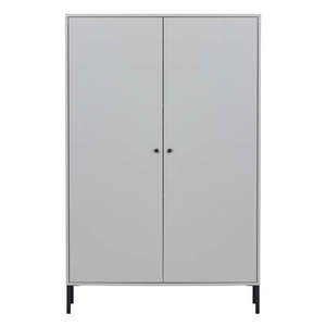 Svetlosivá skrinka z borovicového dreva 100x155 cm Xam – WOOOD vyobraziť