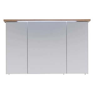 Biela závesná kúpeľňová skrinka so zrkadlom 115x72 cm Set 923 - Pelipal vyobraziť