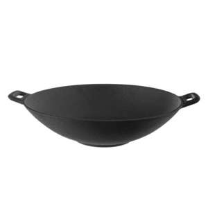 Wok liatinová panvica ø 30 cm Litina – Orion vyobraziť
