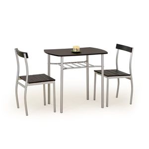 HALMAR Lance 1+2 jedálenský set wenge / oceľ vyobraziť