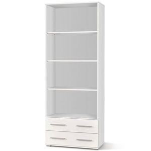 HALMAR Lima REG3 regál biela / biely lesk vyobraziť