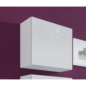 CAMA MEBLE Vigo 50 skrinka na stenu biela / biely lesk vyobraziť