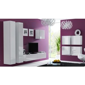 CAMA MEBLE Vigo obývacia izba biela / biely lesk vyobraziť