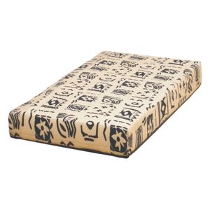 KONDELA Futon Arona pružinový matrac 120x200 cm pružiny / látka vyobraziť