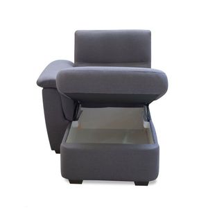 KONDELA Born OTT 1B ZP L otoman sivá vyobraziť
