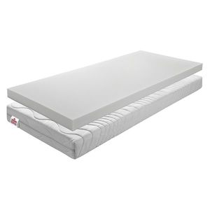 KONDELA BE Elisse obojstranný penový matrac 90x150 cm PUR pena / látka vyobraziť