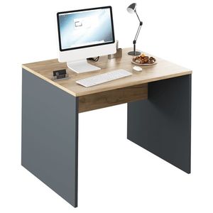 KONDELA Rioma New Typ 12 písací stôl grafit / dub artisan vyobraziť