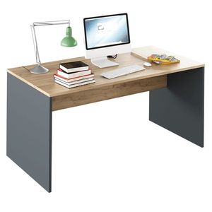 KONDELA Rioma New Typ 16 písací stôl grafit / dub artisan vyobraziť