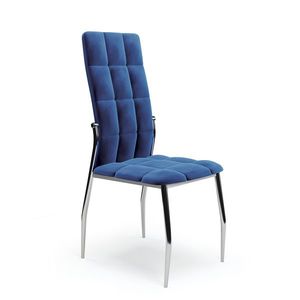 HALMAR K416 jedálenská stolička granátová (Velvet) / čierna vyobraziť