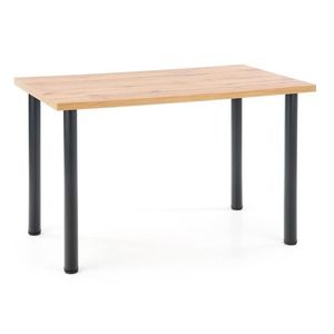 HALMAR Modex 2 120 jedálenský stôl dub wotan / čierna vyobraziť