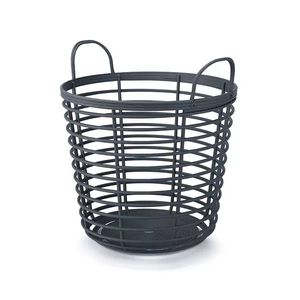 NABBI IKPIR430 plastový univerzálny kôš s úchytkami 43 cm antracit vyobraziť