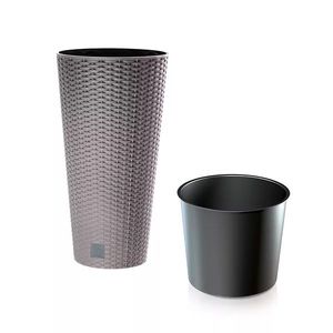 NABBI DRTUS200 plastový kvetináč 20 cm mocca vyobraziť