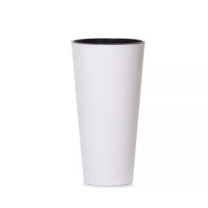 NABBI DTUS400 vysoký plastový kvetináč 40 cm biela vyobraziť