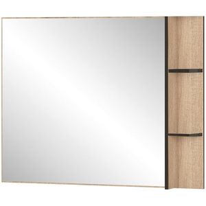 NABBI Verify M univerzálne zrkadlo na stenu dub sonoma / wenge vyobraziť