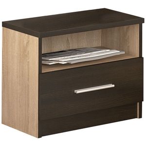 NABBI Verify N nočný stolík (2 ks) dub sonoma / wenge vyobraziť