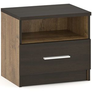 NABBI Verify N nočný stolík (2 ks) dub april / wenge vyobraziť